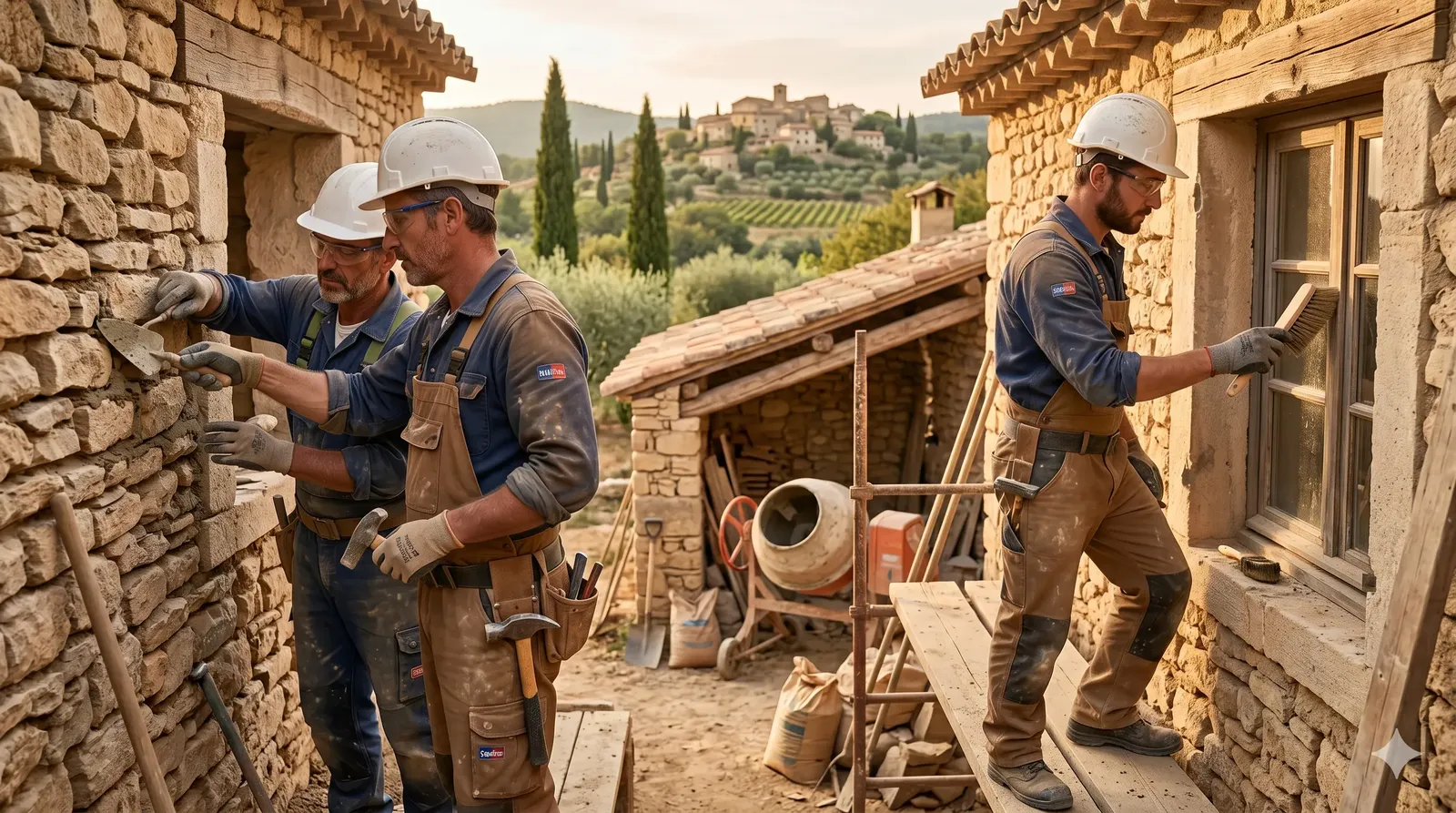 Équipe artisan Domoria Habitat